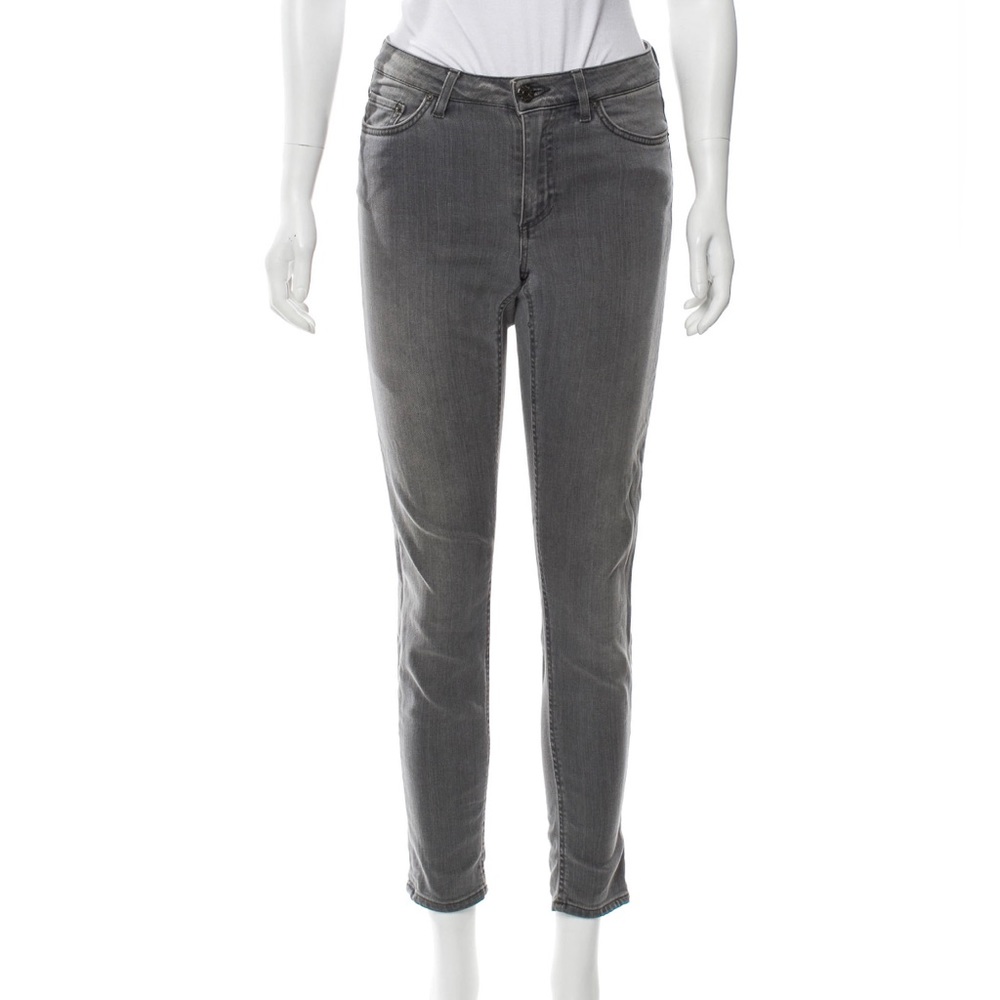 Acne Studios mid-rise skinny jeans SKIN 5 INOX